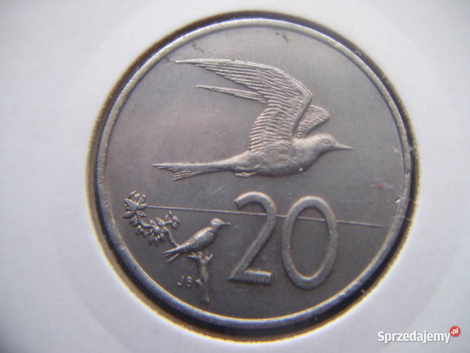 Stare monety 20 cent 1987 Wyspy Cooka Lesko sprzedam