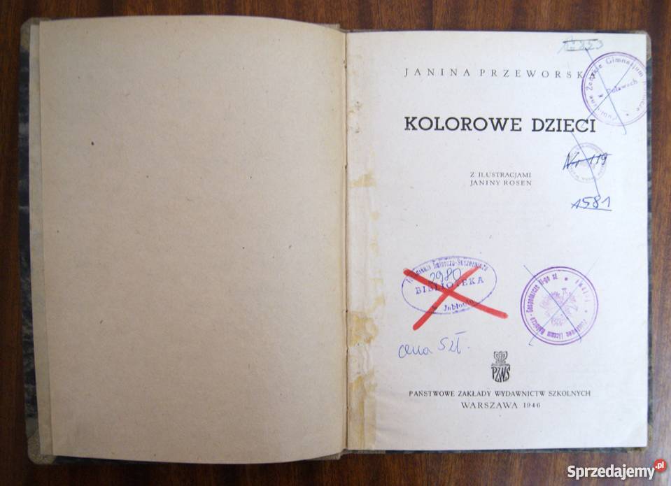 Janina Przeworska Kolorowe dzieci 1946