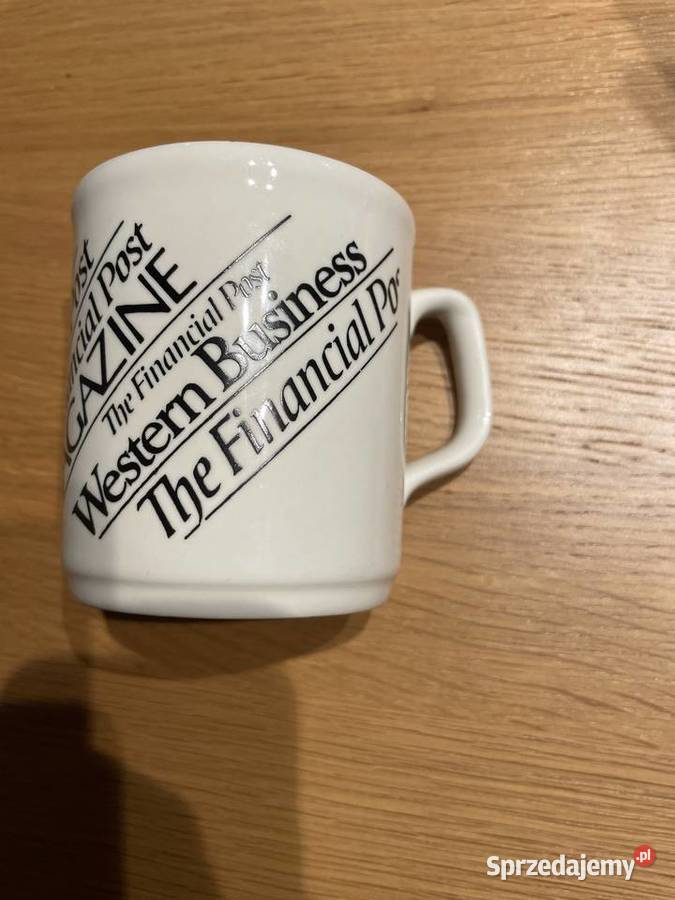The Financial Post angielski kubek Pruszcz Gdański sprzedam