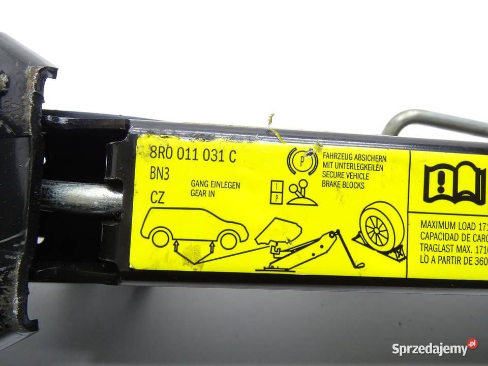 WINDA PODNOŚNIK LEWAREK 8R0011031C AUDI Q5 8R