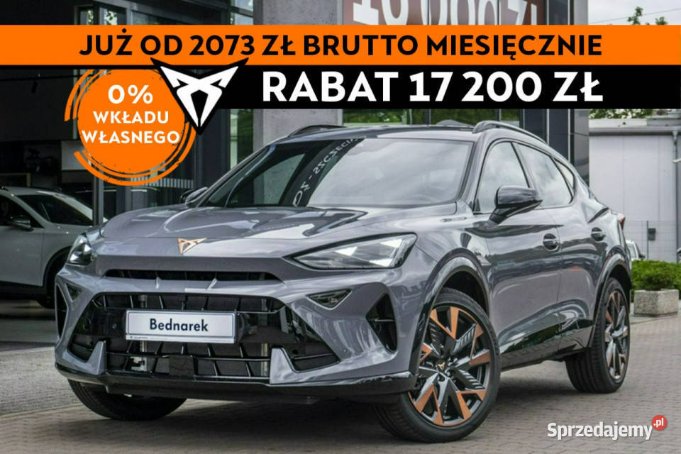 Cupra Formentor 20 TSI 204 DSG 4Drive czujnik deszczu łódzkie Łódź