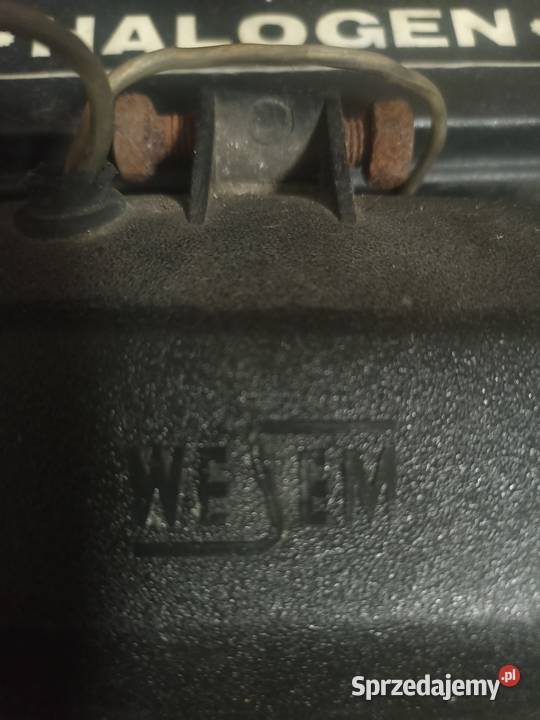 Halogen PRL orginalny Oświetlenie śląskie sprzedam