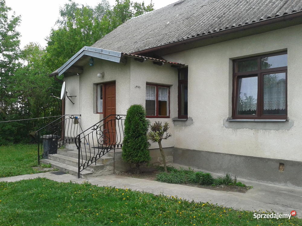 dom garaż i budynki gospodarcze Zielona