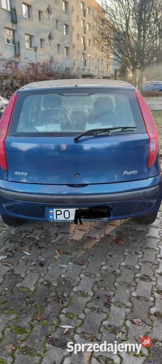 Fiat Punto 2 2002 r 12L przebieg 117 267 lakier metallic sprzedam