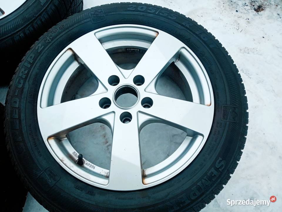 Felgi Aluminiowe z oponami 5x100 ET37 OC65 ładne śląskie sprzedam