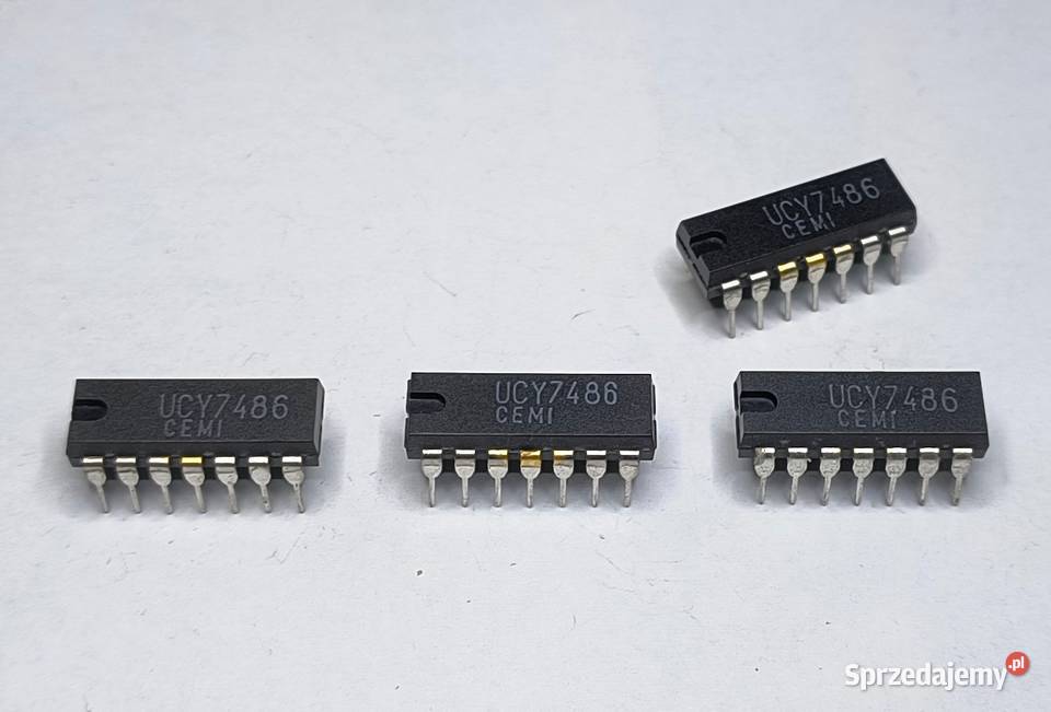 Układ scalony UCY7486 Unitra CEMI Gdańsk