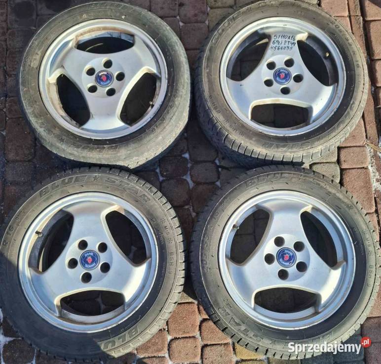 4x Felga aluminiowa Saab OE 4566055 65 x 16 Skołoszów