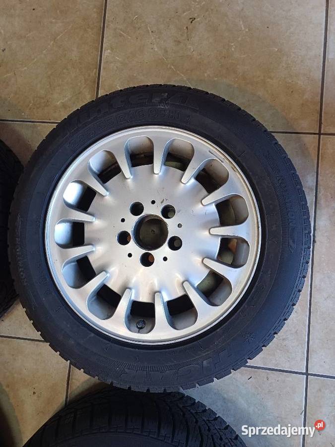 Felgi aluminiowe 5x112 MERCEDES opony zimowe Lubin