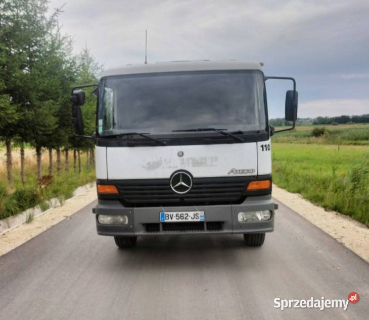 Mercedes Atego 1316 resor DMC 13500 Rok produkcji 2002 Do zabudowy Motoryzacja Busko-Zdrój