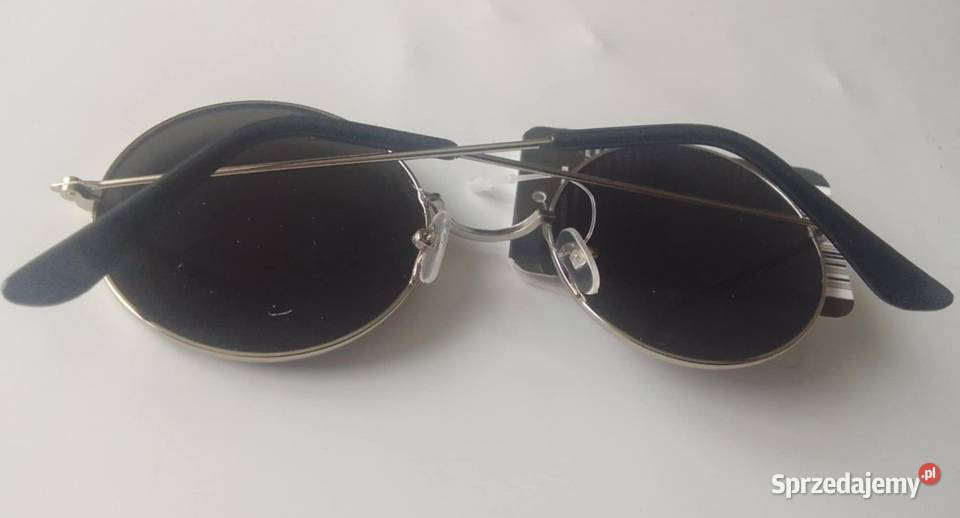 Okulary przeciwsłoneczne NEVE Okrągłe Lenonki Filtr UV-400 kat. 3  Rewal