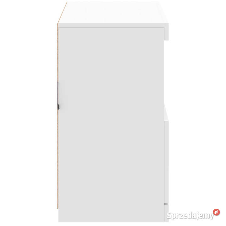 Szafka z oświetleniem LED biała 81x37x67 mazowieckie