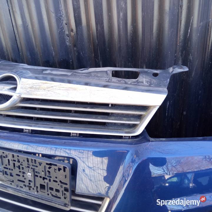 Opel Astra H zderzak przód plus grill zachodniopomorskie Szczecin