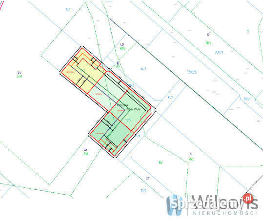 Grunt sprzedam Żabia Wola 1216m2
