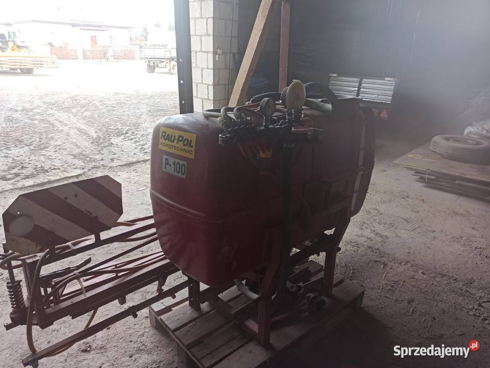 Opryskiwacz 450l RAUPOL 12m stan Pawlin