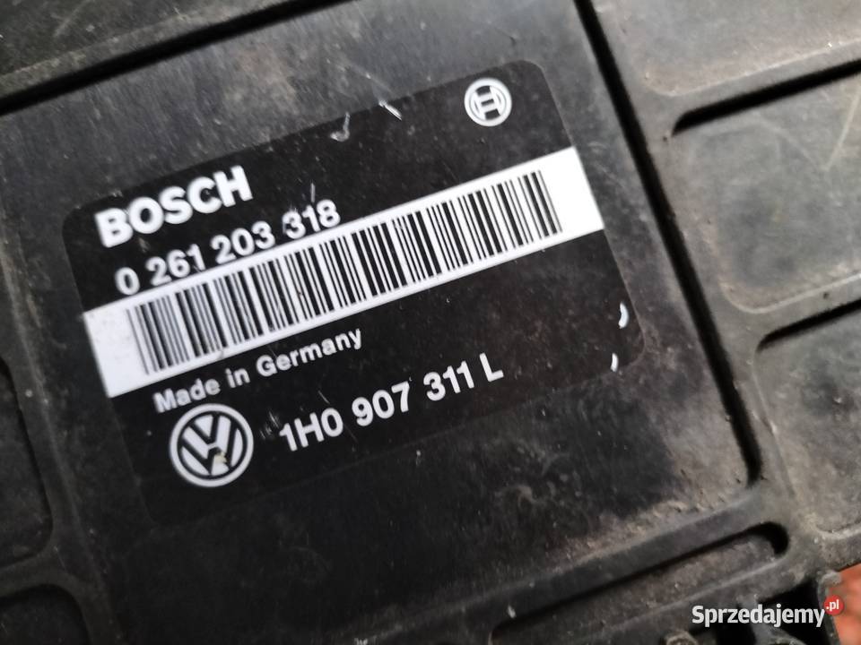 Sterownik Silnika wv 1H0907311L 0261203318 Rok produkcji 1991 Kamień