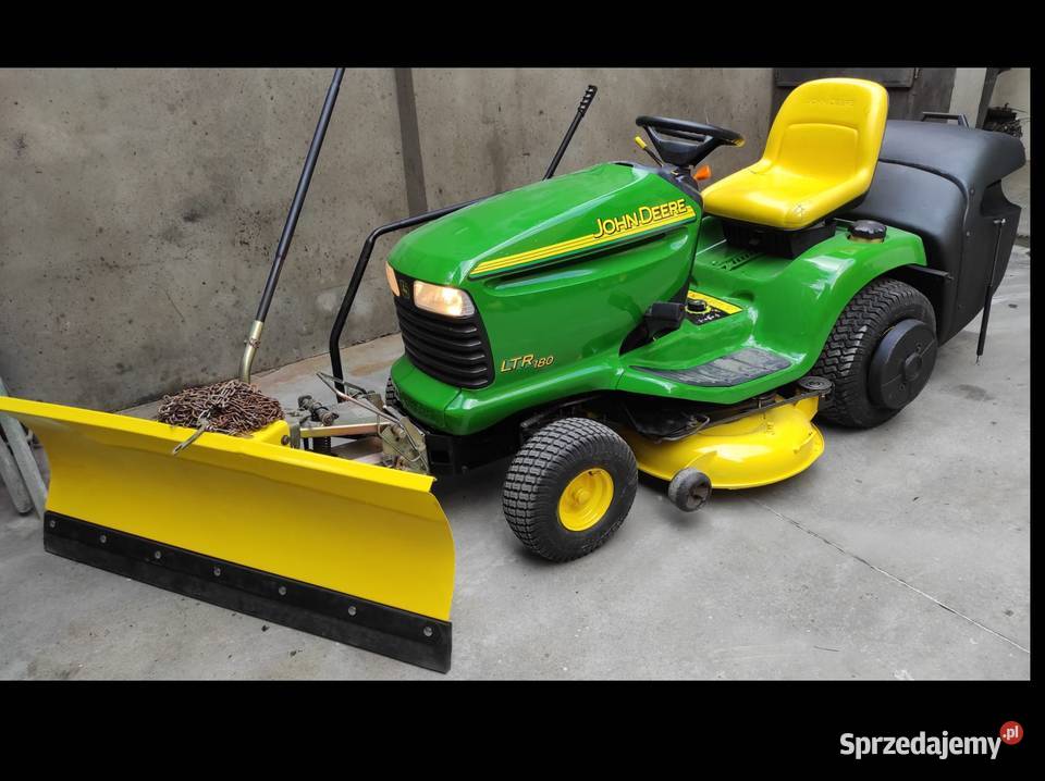 Kosiarka John Deere LTR 180 17 z Pługiem Czerwieńsk