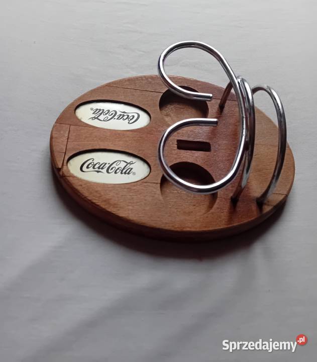 Reklamowy przyprawnik z serwetnikiem Coca Cola Pozostałe sprzedam