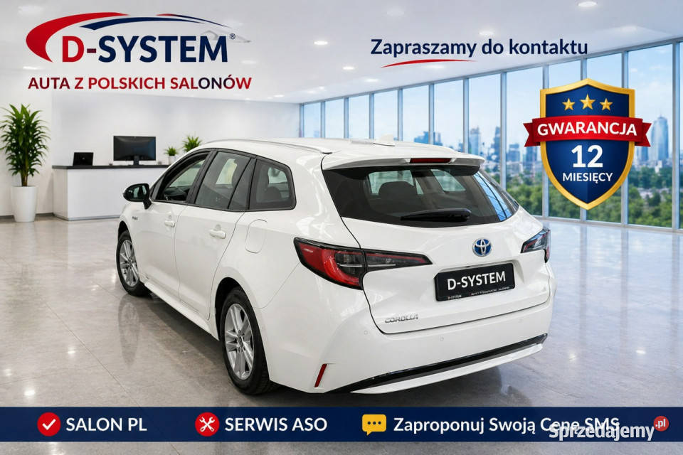Toyota Corolla 21 Salon Polska 18 HYBRID 1wł z aluminiowe felgi Białystok sprzedam