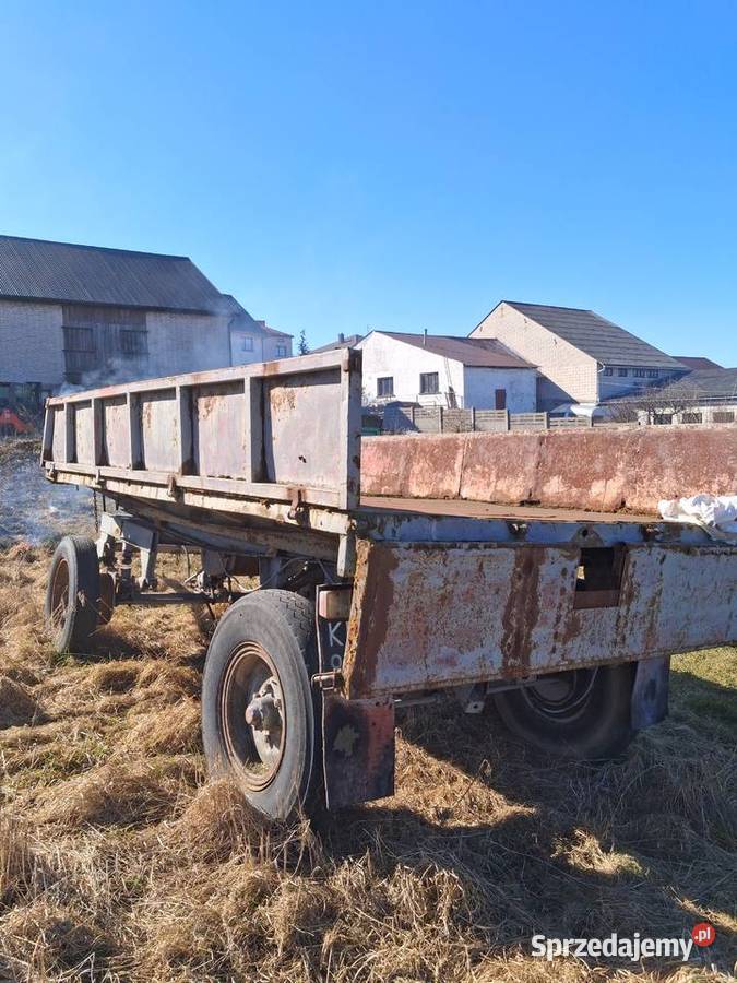 Przyczepa rolnicz d47 2 sztuki nieuszkodzony Trzyciąż