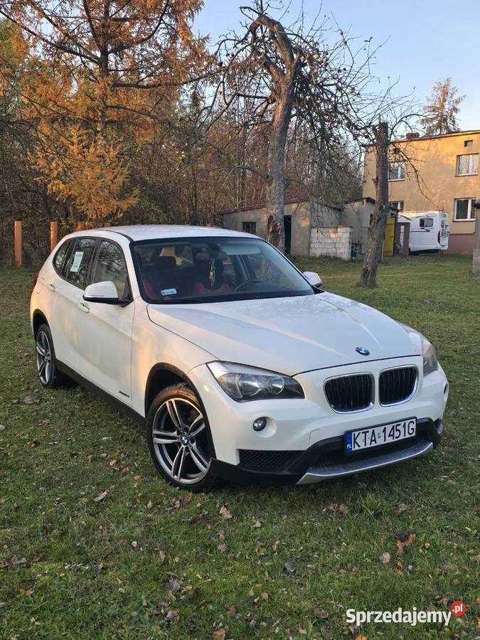 BMW X1 xDrive 20 Manual Biały Stan Rok produkcji 2013 Dąbrowa Górnicza