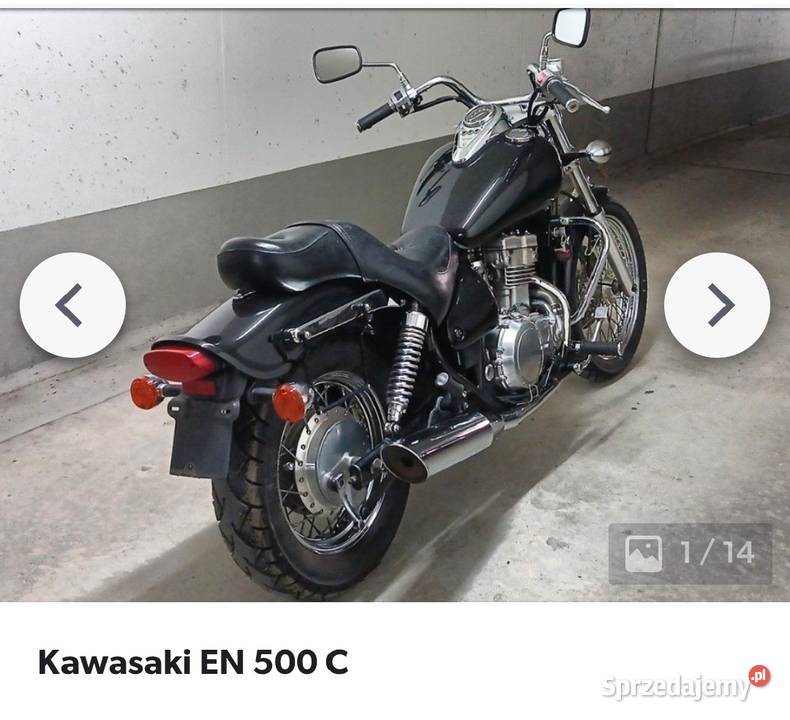 Kawasaki en 500 c nieuszkodzony Kawasaki Grybów