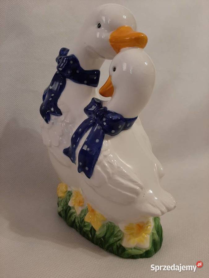 Ceramiczna figurka kaczuszkagąska pojemnik do kujawsko-pomorskie Inowrocław