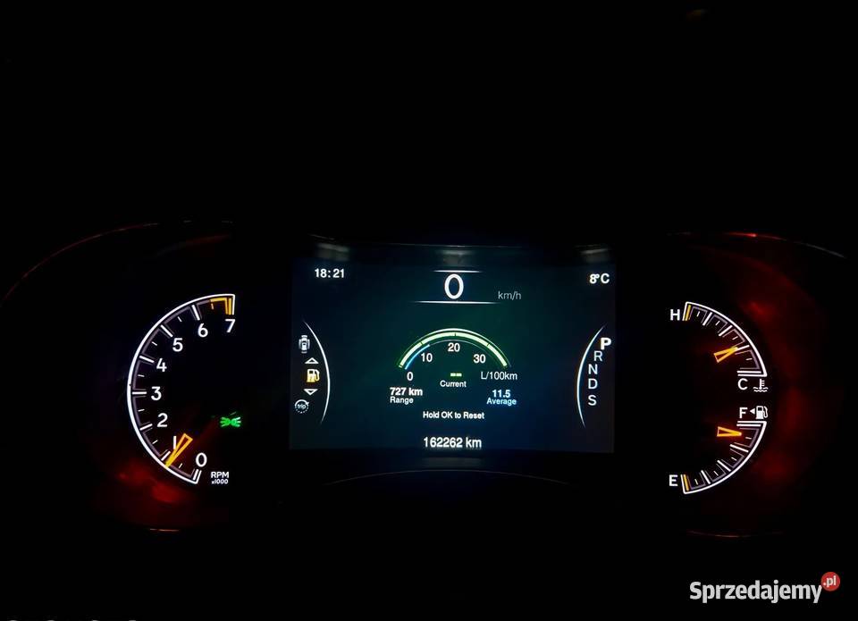 Jeep Grand Cherokee 36 V6 Overland full LPG Ostrów Mazowiecka