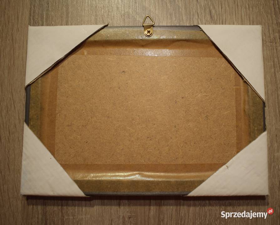 Mała reprodukcja malarska Stary dom rzeką Chełmno