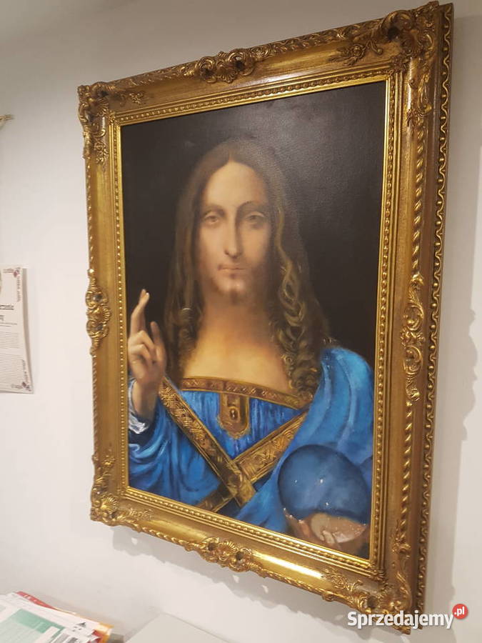 obraz Leonardo Da Vinci Zbawiciel Świata Obrazki i obrazy Odrzywół