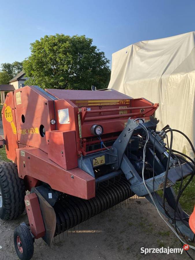 Prasa rolująca fort łańcuchowa siatkasznurek Ford pomorskie Łebień