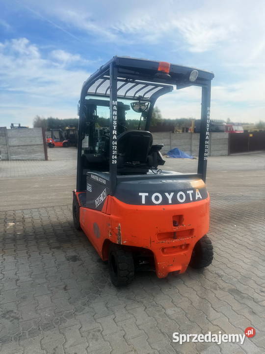 wózek widłowy elektryczny TOYOTA 8FBMT25 Triplex Działoszyn