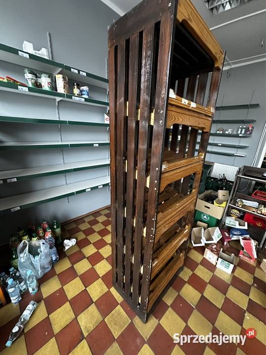 Regał na pieczywo drewniany
