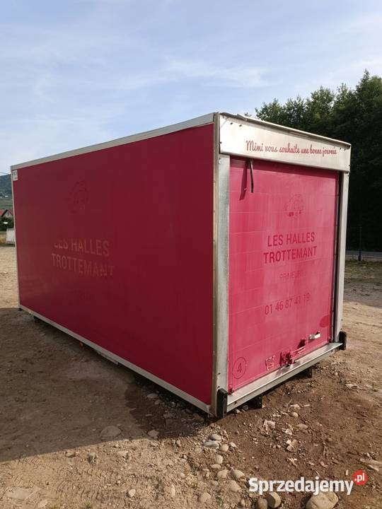 Kontener samochodowy magazyn Kontener Izoterma Laskowa