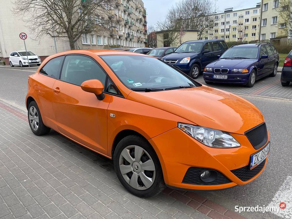 Seat ibiza sport coupe pomarańczowy 14 benzyna Seat zachodniopomorskie Koszalin sprzedam