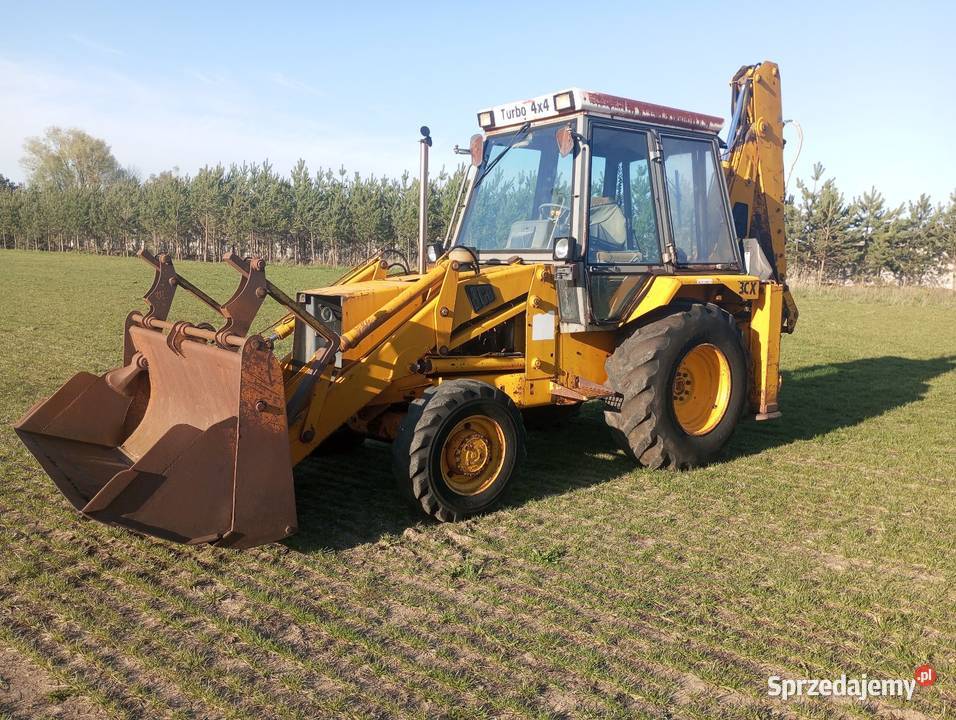 Koparko ładowarka JCB 4x4 wielkopolskie