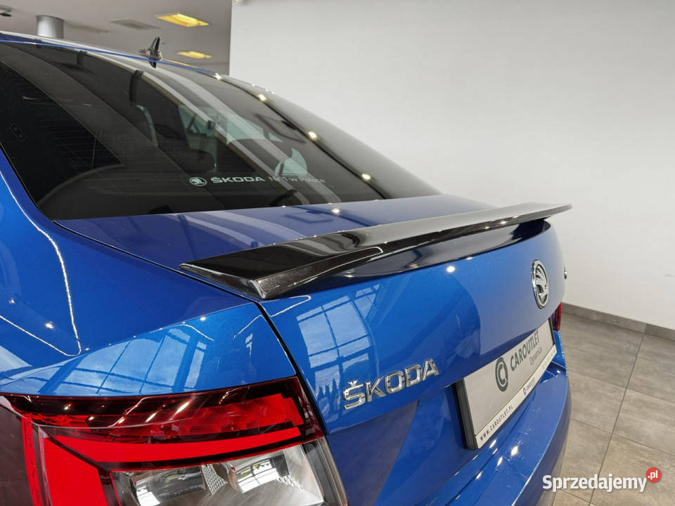 koda Octavia RS 20TSI 245 DSG 2019 r salon fa wspomaganie kierownicy Myślenice