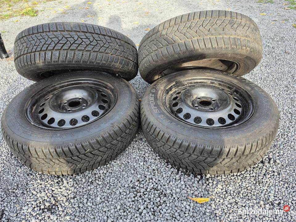 Komplet kół zimowych do Używane jeden sezon śląskie Zawiercie