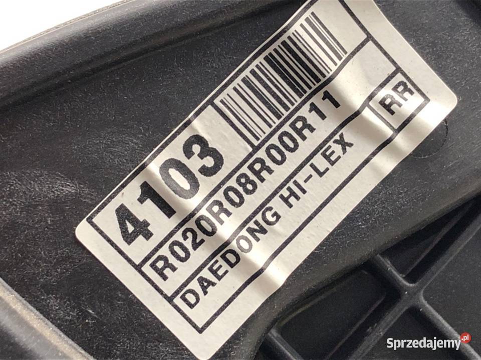 PODNOŚNIK SZYBY PRAWY TYŁ KIA CARENS IV