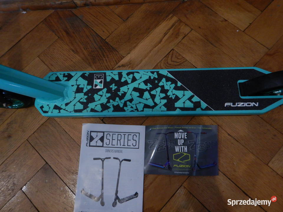 Nowa hulajnoga wyczynowa Fuzion Z300 Teal Włocławek