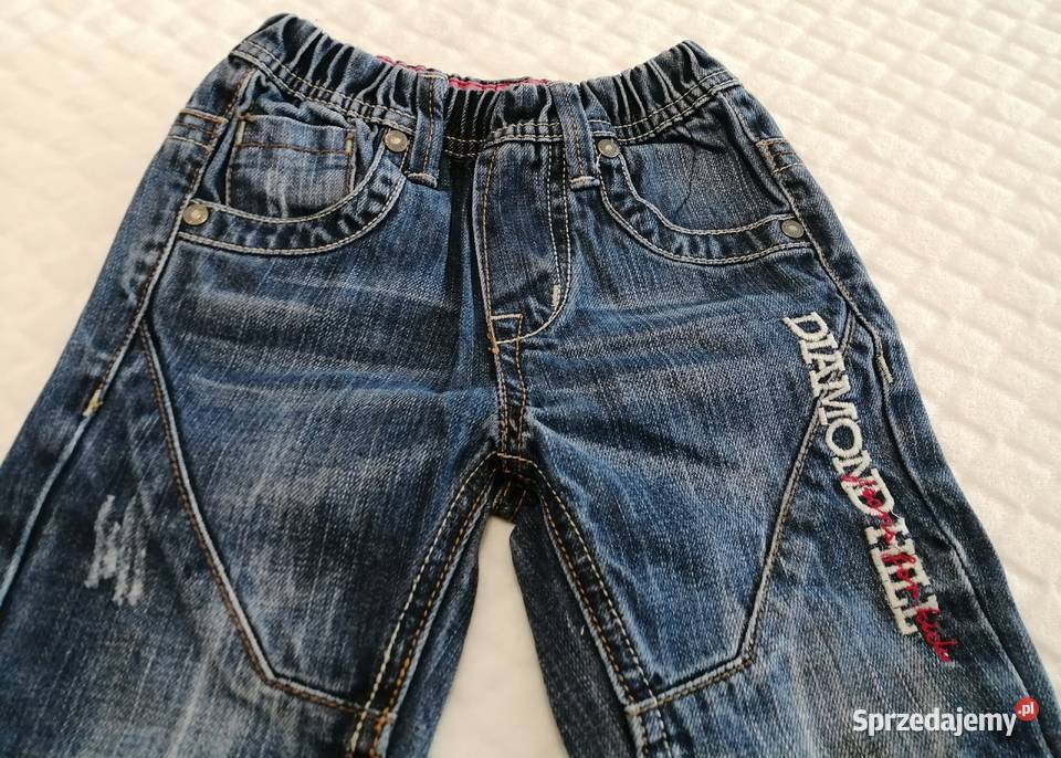 Spodnie dżinsowe niebieskie 8692 Diamond Hill Spodnie sprzedam