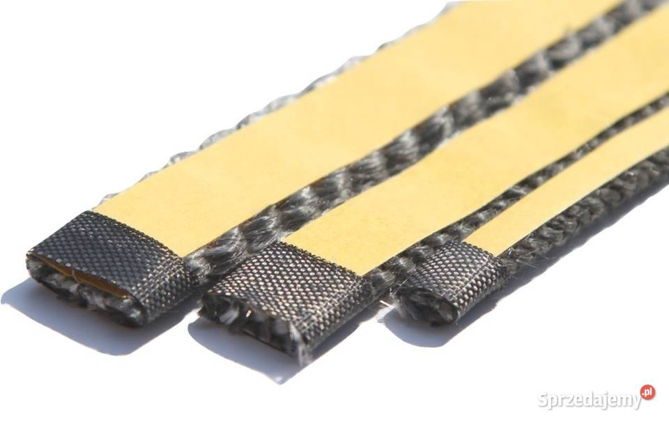 USZCZELKA NAPRAWCZA DO KOMINKA PIECA TAŚMA 8x3mm Tarnów