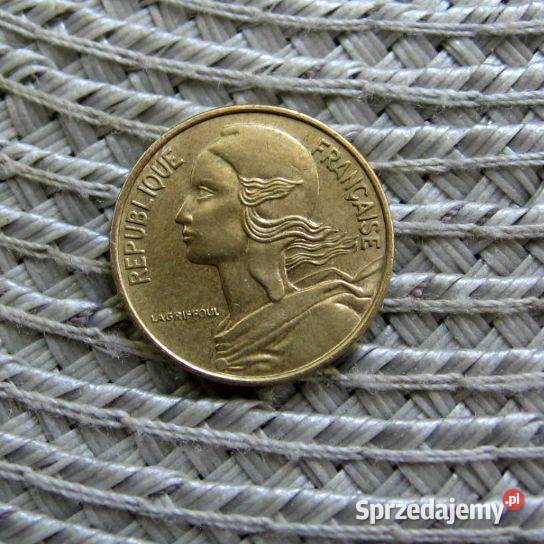 Francja 5 Cenyimów 1974r Kalisz