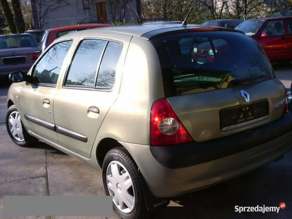 Renault Clio BEZWYPADKOWYkrajowy 98 serwisowany zielony Clio sprzedam