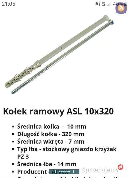 Sprzedam kołki SM dolnośląskie Skalice