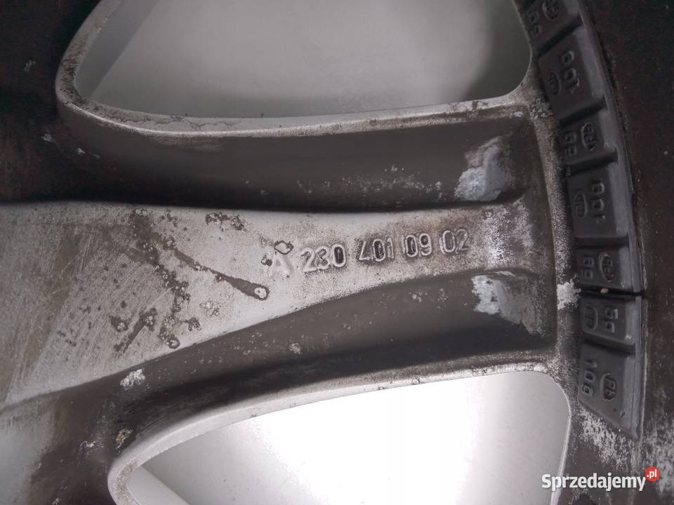 FELGA 1785J OPONA NOKIAN 25545 R17 MERCEDES aluminiowe wielkopolskie Nowy Tomyśl