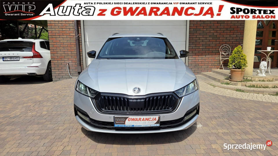 koda Octavia 20 TDI 150 DSG STYLEpakiet Salon relingi dachowe Octavia Škoda łódzkie