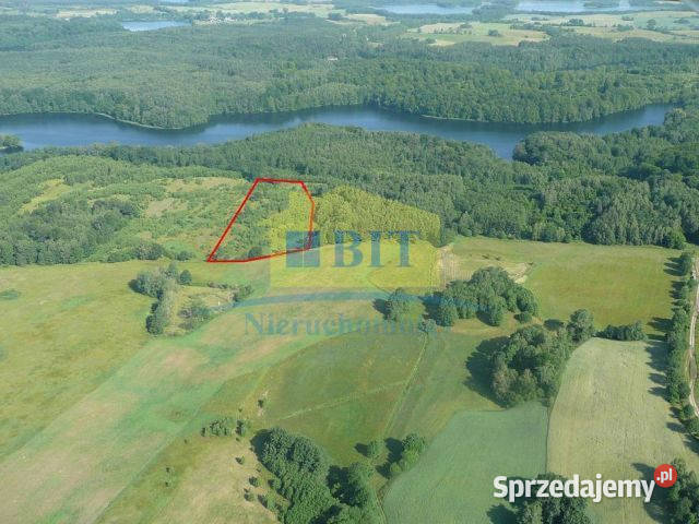 Działka 219 ha jeziorze Drawsko zachodniopomorskie Siemczyno