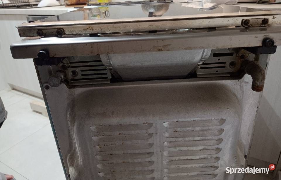 Kuchenka gazowo elektryczna Ariston inox 50 lubelskie Puławy