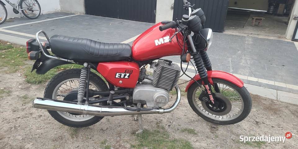 Mz Etz 251 z dokumentami Motoryzacja lubelskie Parczew