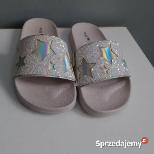 Klapki brokatowe rozmiar 31 108 20cm Opole Lubelskie sprzedam